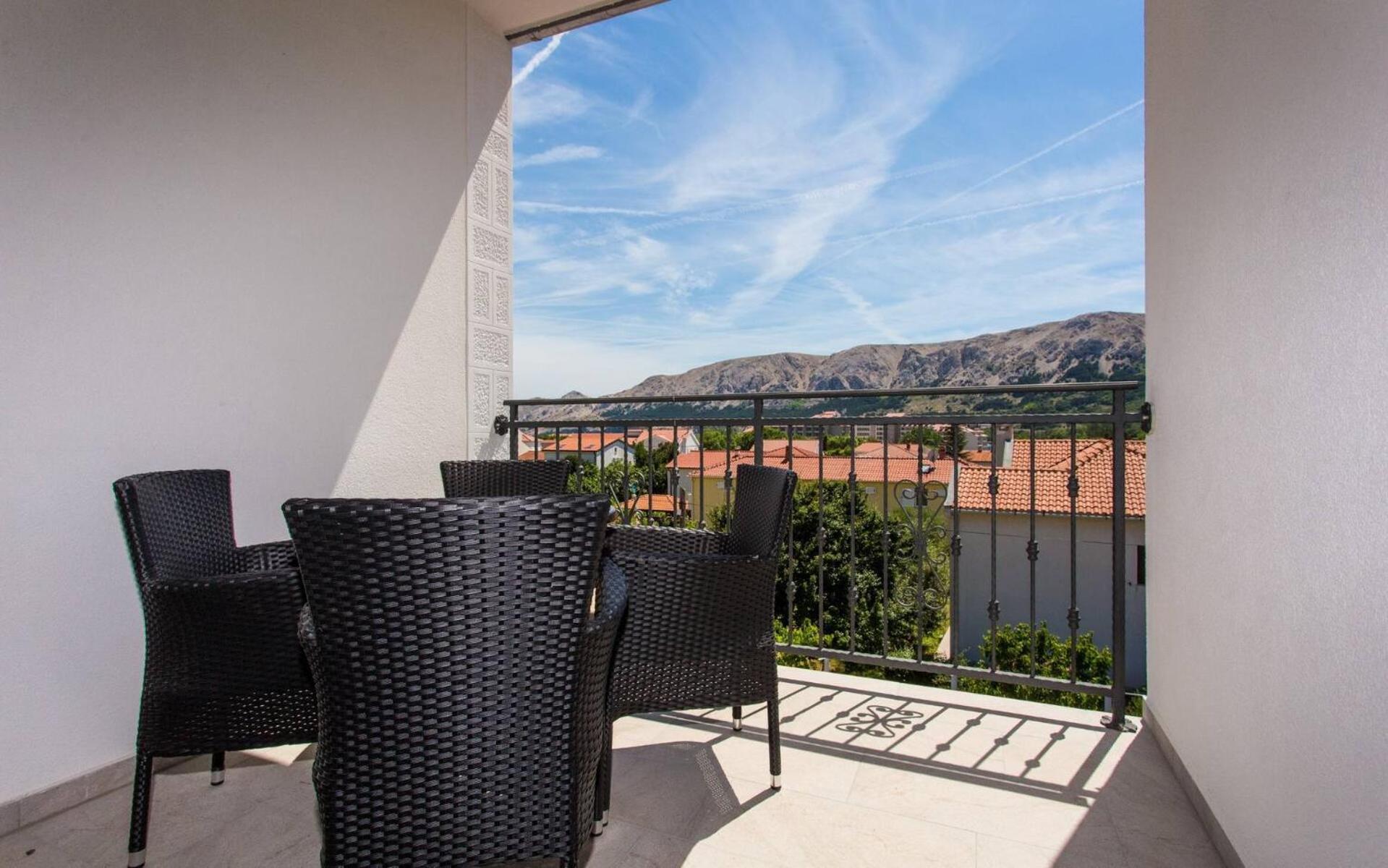 Apartments Bernardeta 1 Baška Buitenkant foto