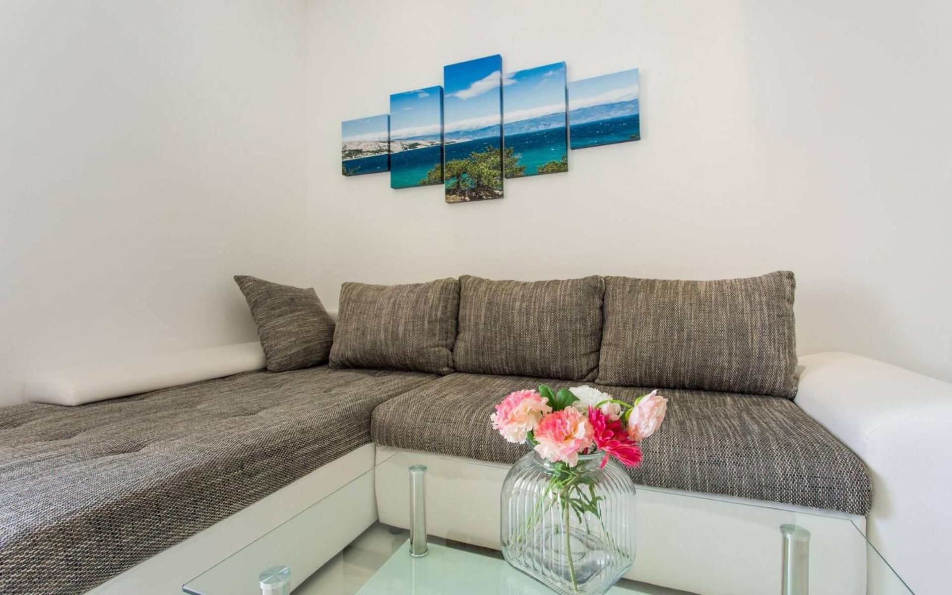 Apartments Bernardeta 1 Baška Buitenkant foto