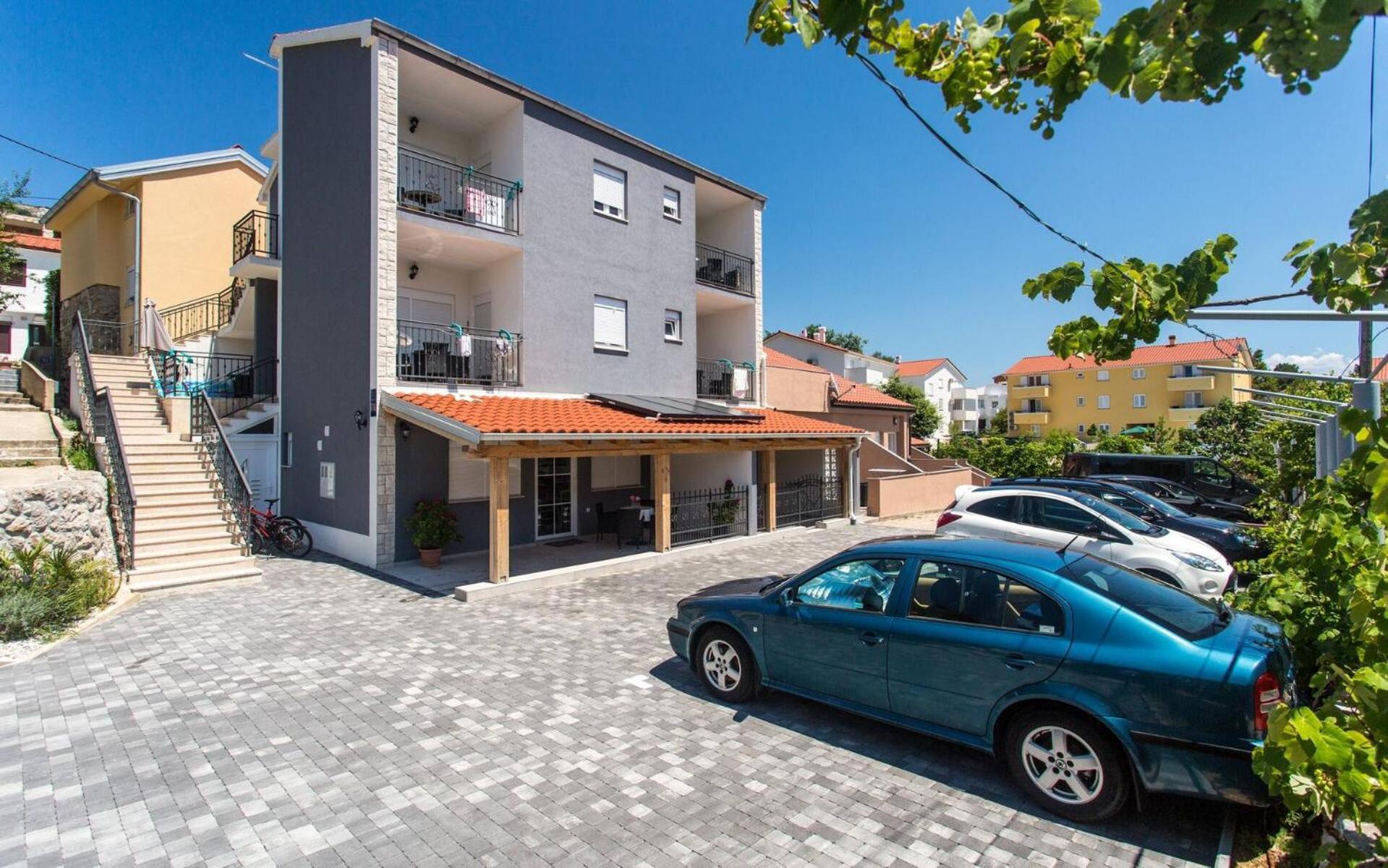 Apartments Bernardeta 1 Baška Buitenkant foto