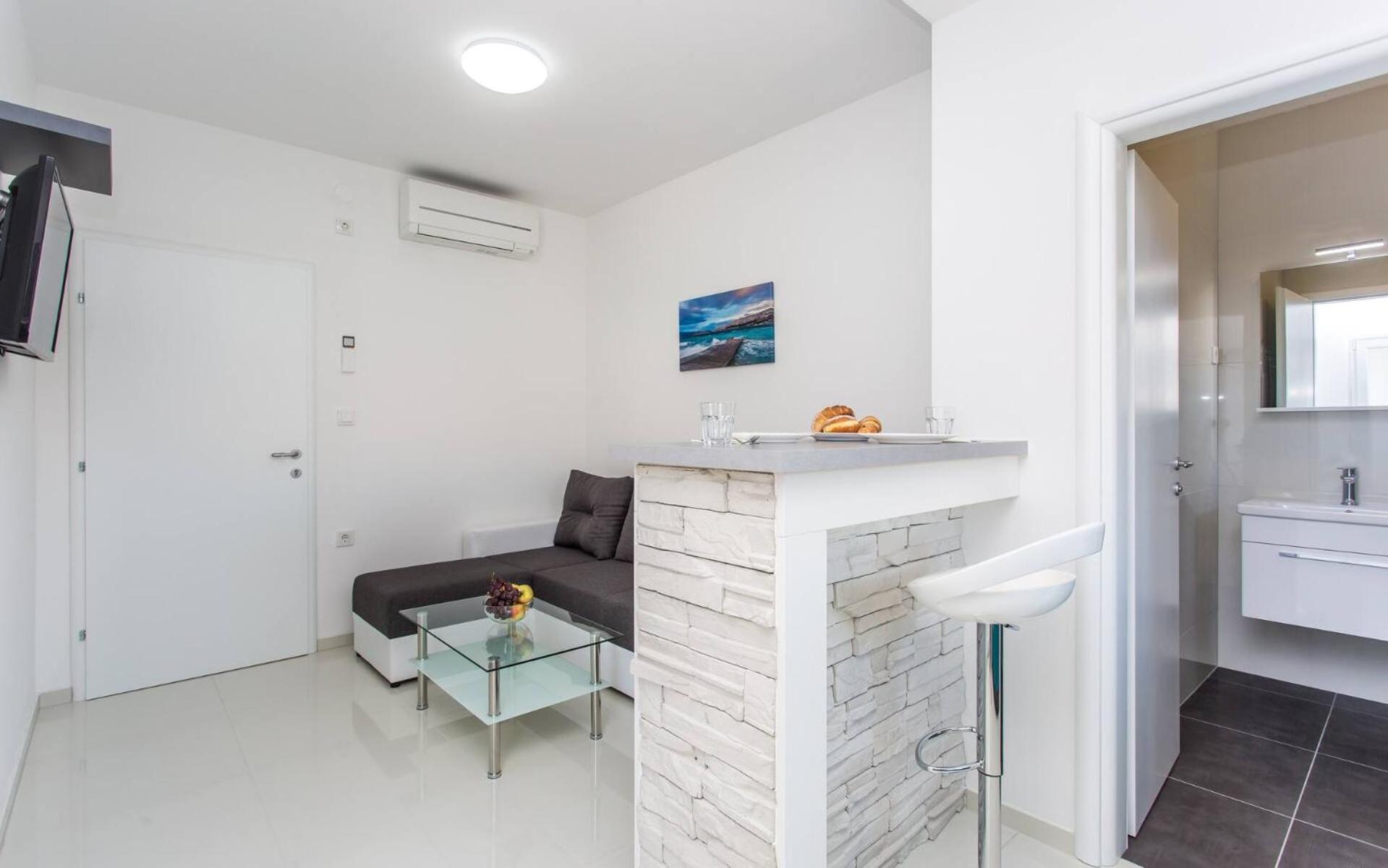 Apartments Bernardeta 1 Baška Buitenkant foto