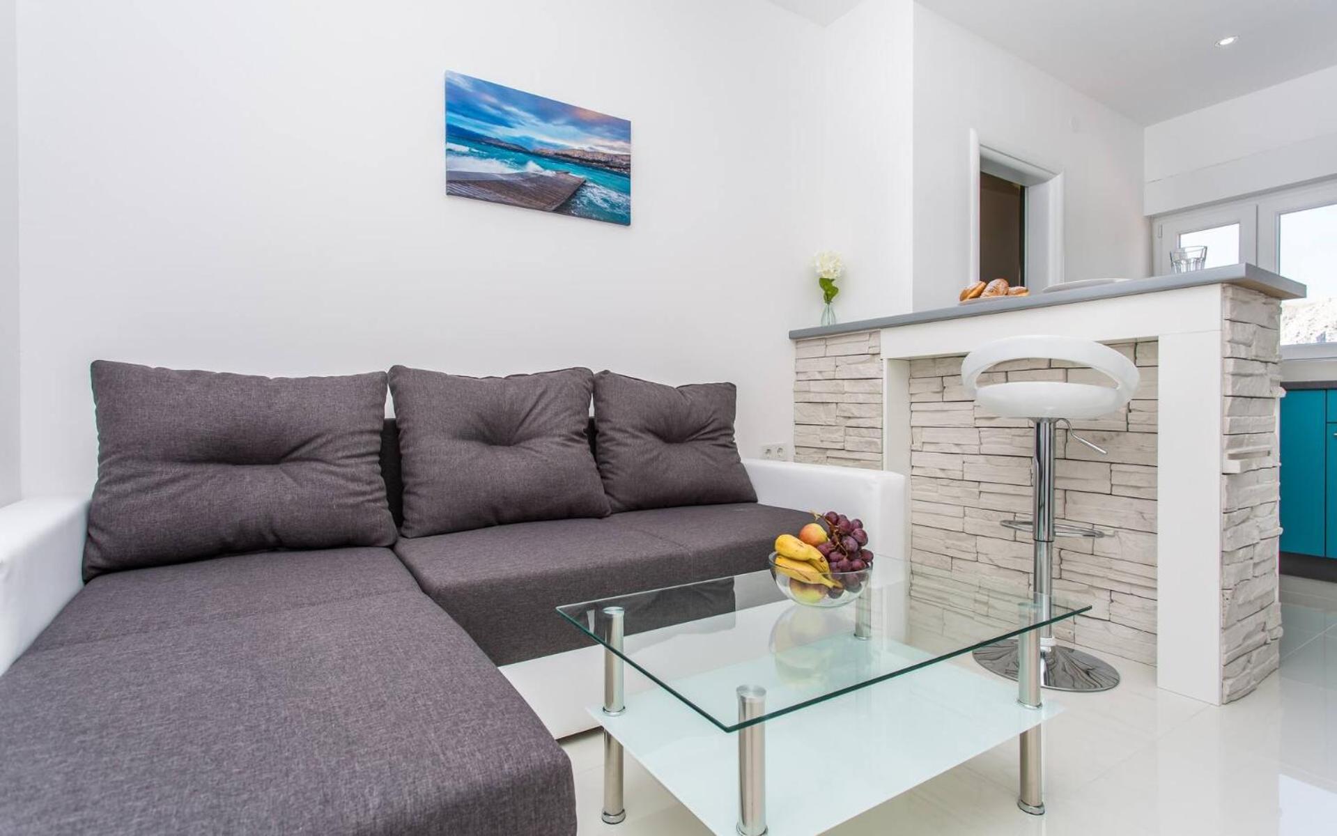 Apartments Bernardeta 1 Baška Buitenkant foto