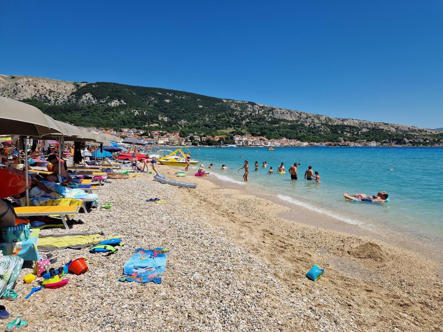 Apartments Bernardeta 1 Baška Buitenkant foto