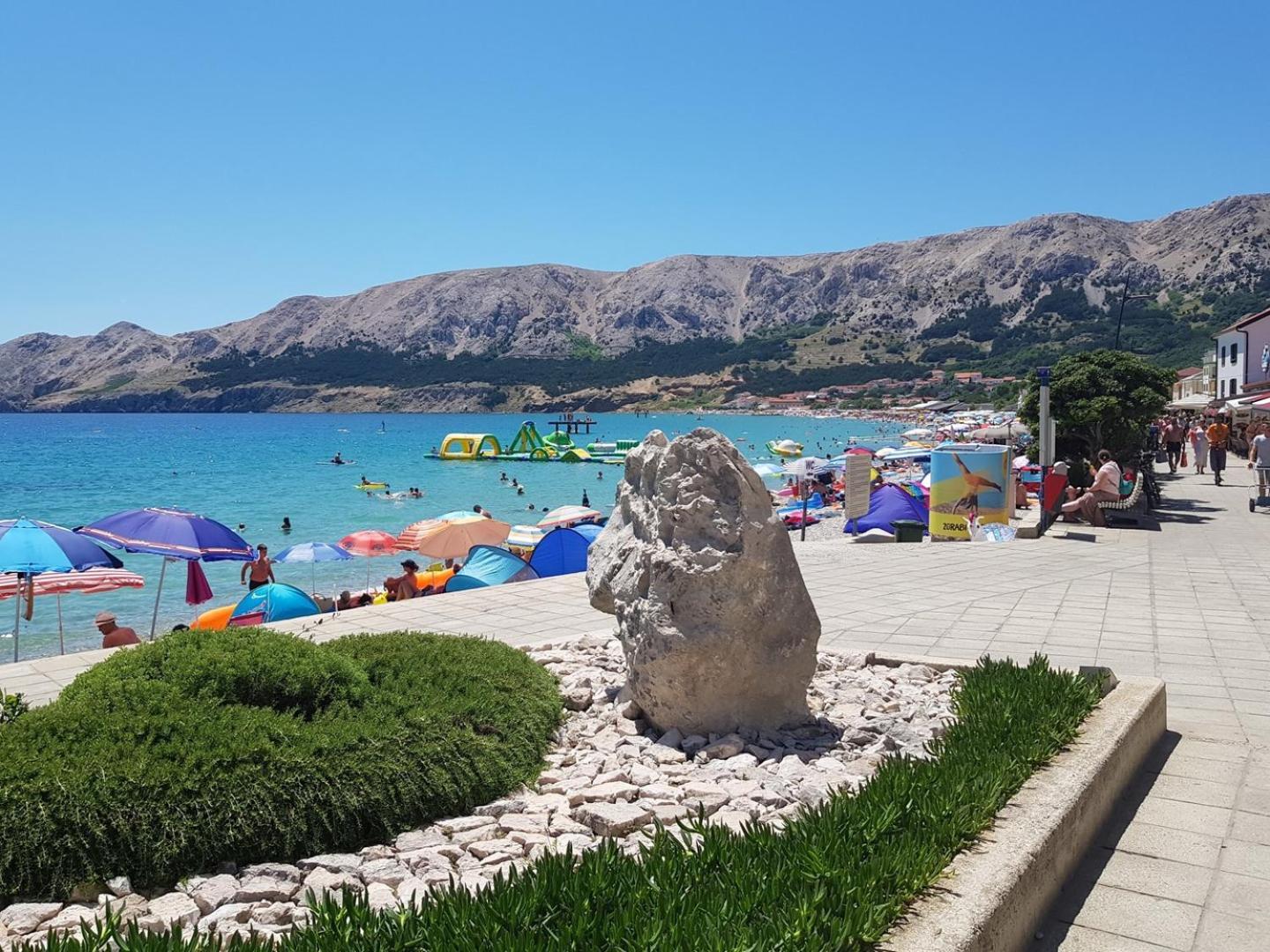 Apartments Bernardeta 1 Baška Buitenkant foto